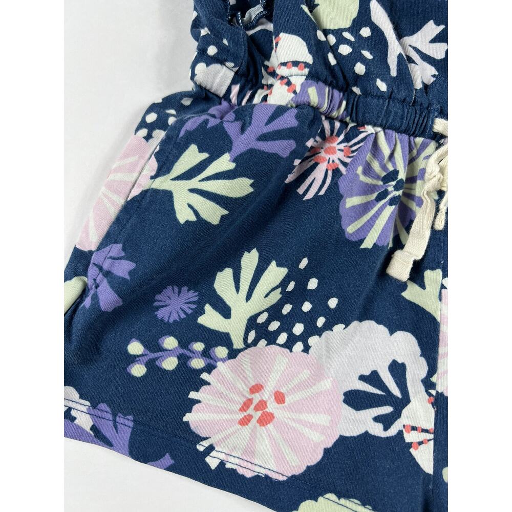 Tea Collection Underwater Floral Ruffle Romper size 5 - Picture 3 of 8